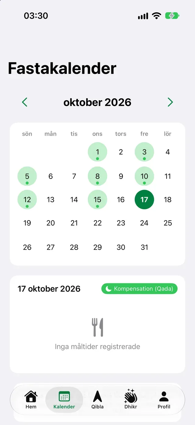 Fastakalender