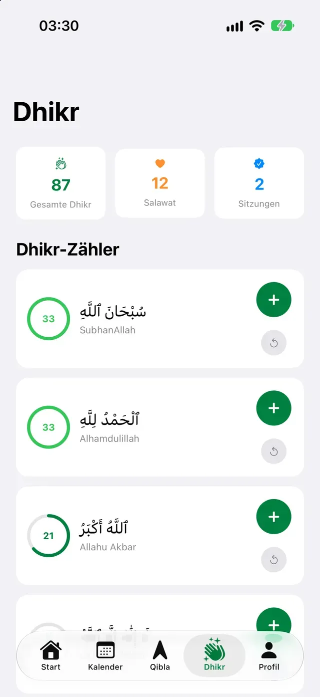 Dhikr-Zähler