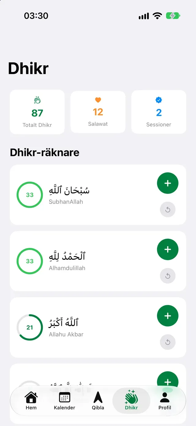 Dhikr-räknare