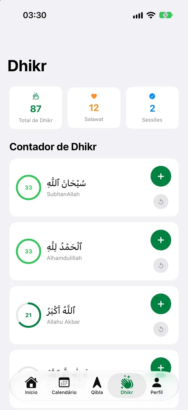 Contador de Dhikr